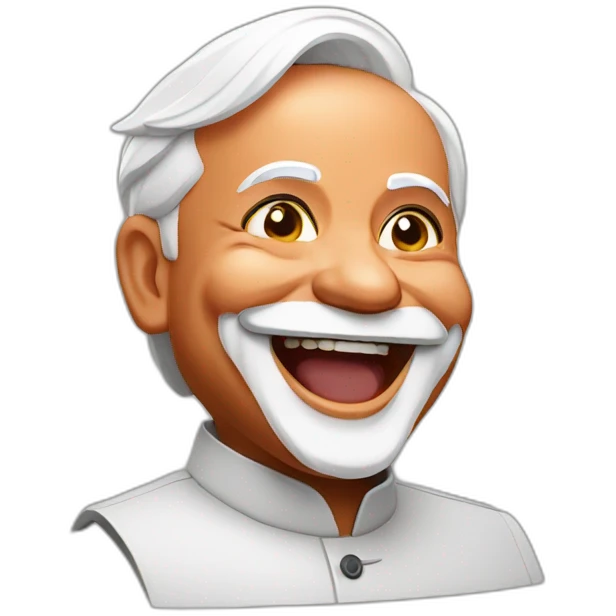 Narendra modi laughing emoji