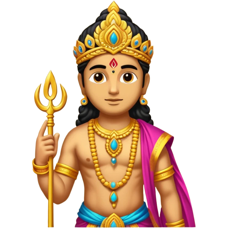 Create god murugan om emoji