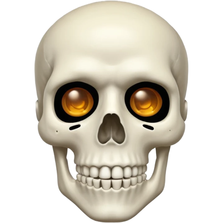  skeleton with mustache  emoji