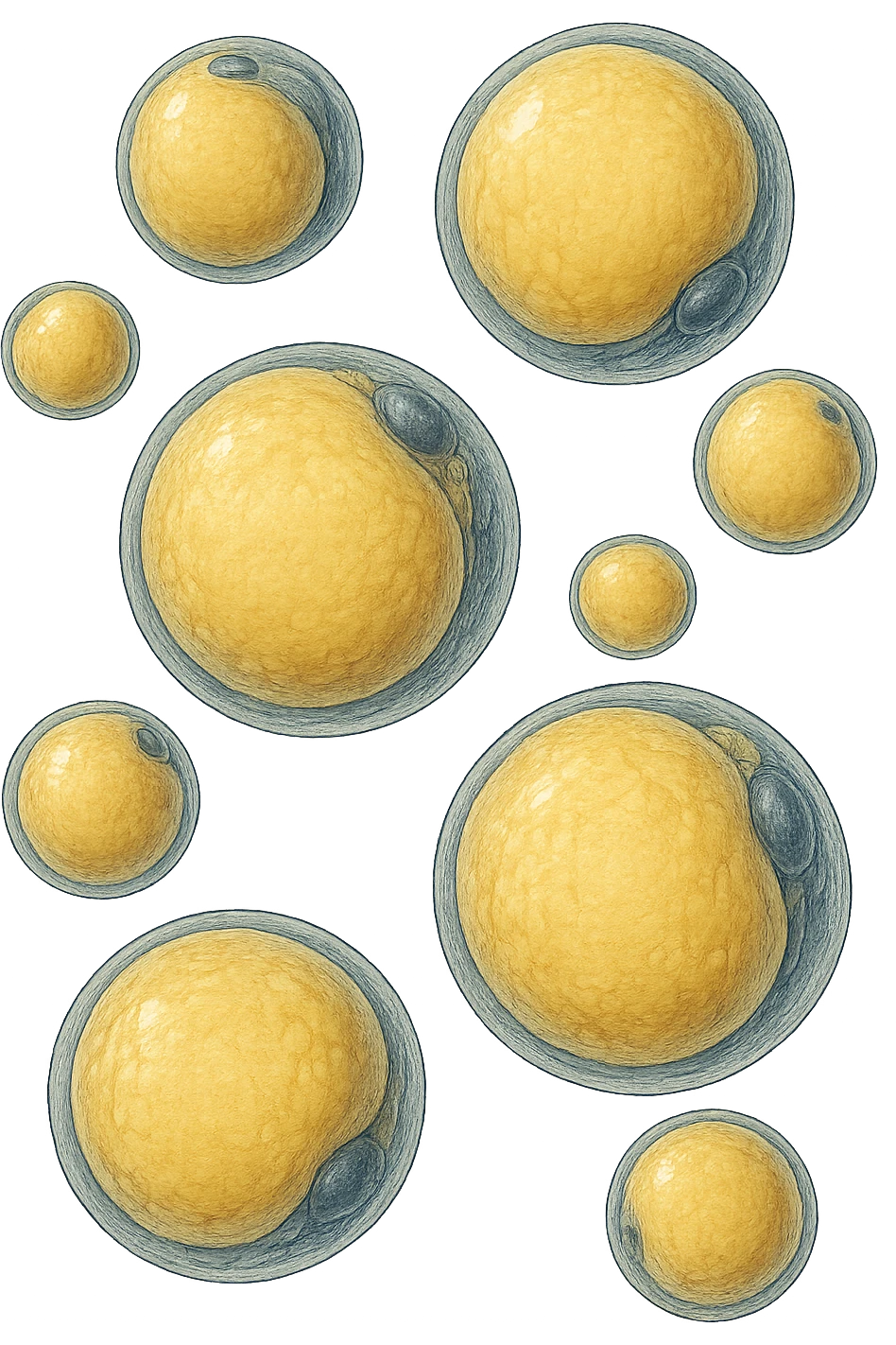 CELLULE DI GRASSO FLUTTUANO IN ARIA emoji