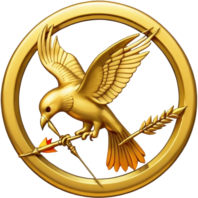 Mockingjay Pin  from The Hunger Games emoji