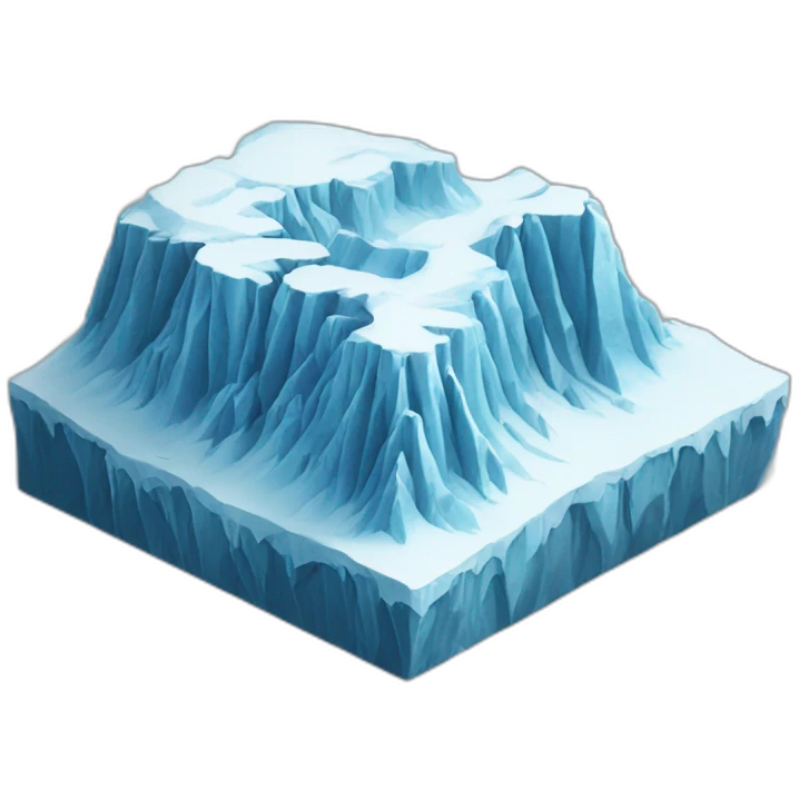 glacier emoji
