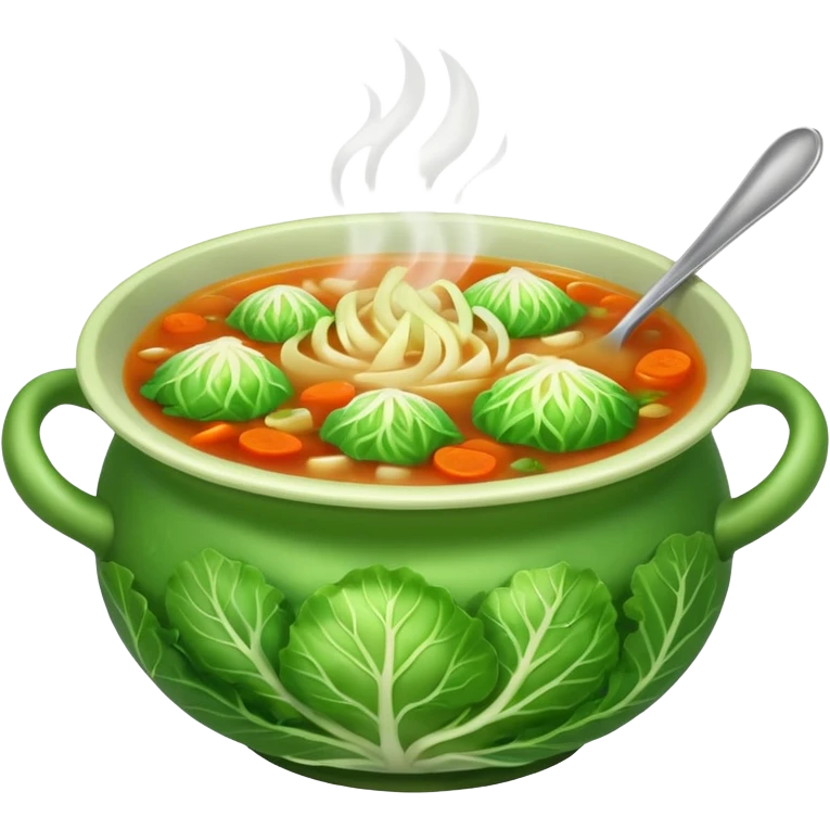 cabbage soup emoji