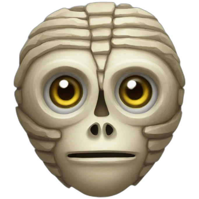 Peruvian Nazca mummy alien emoji