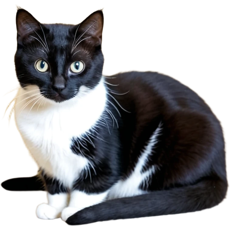 маленький милый котёнок в полный рост emoji