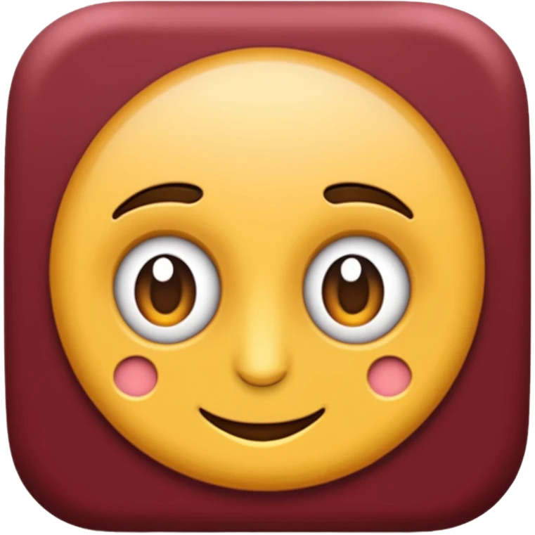 Kalp bordo emoji