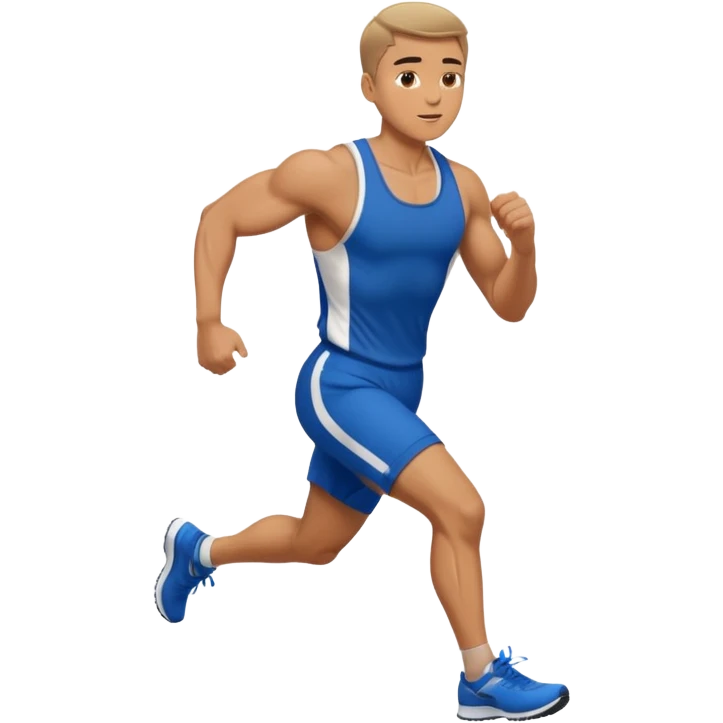 man running in sportswear emoji