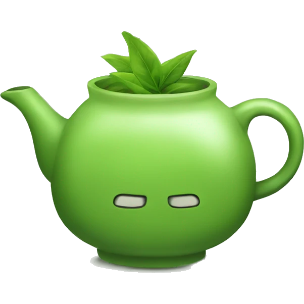 green tea emoji