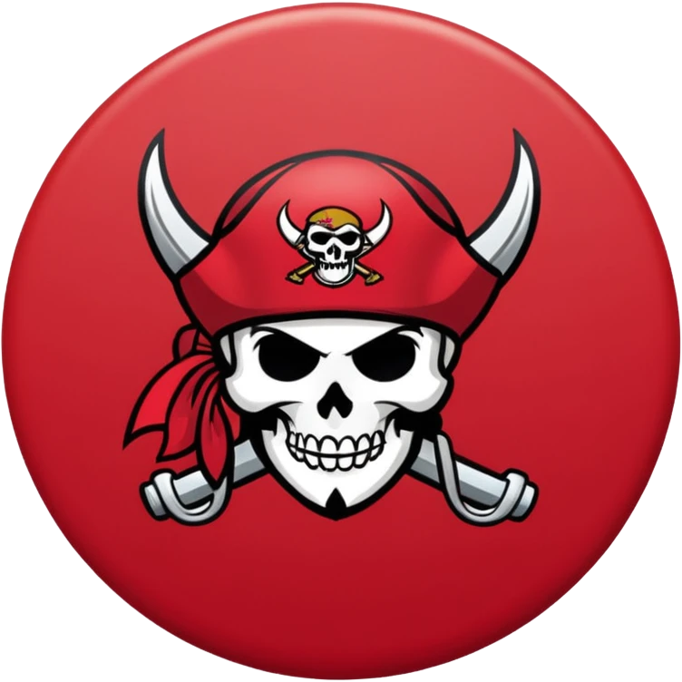 Tampa bay buccaneers logo emoji