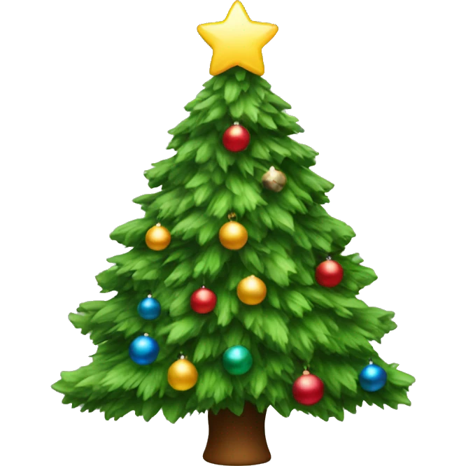 christmas tree emoji