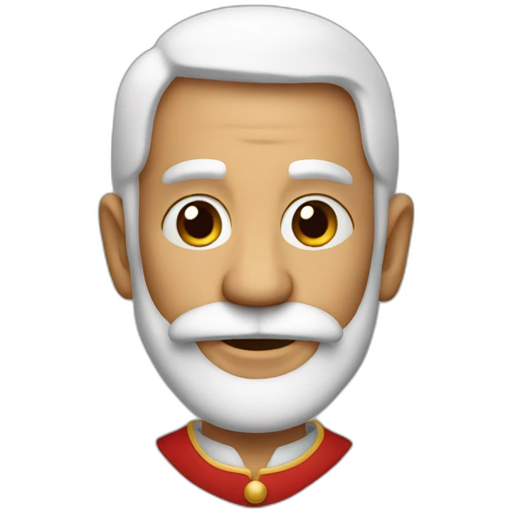 Père Noël rouge emoji