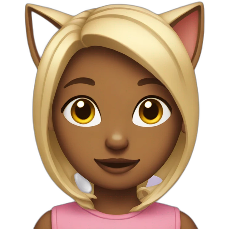 cat girl emoji