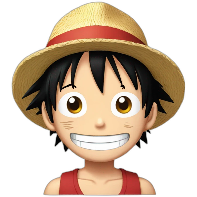 Monkey d luffy emoji