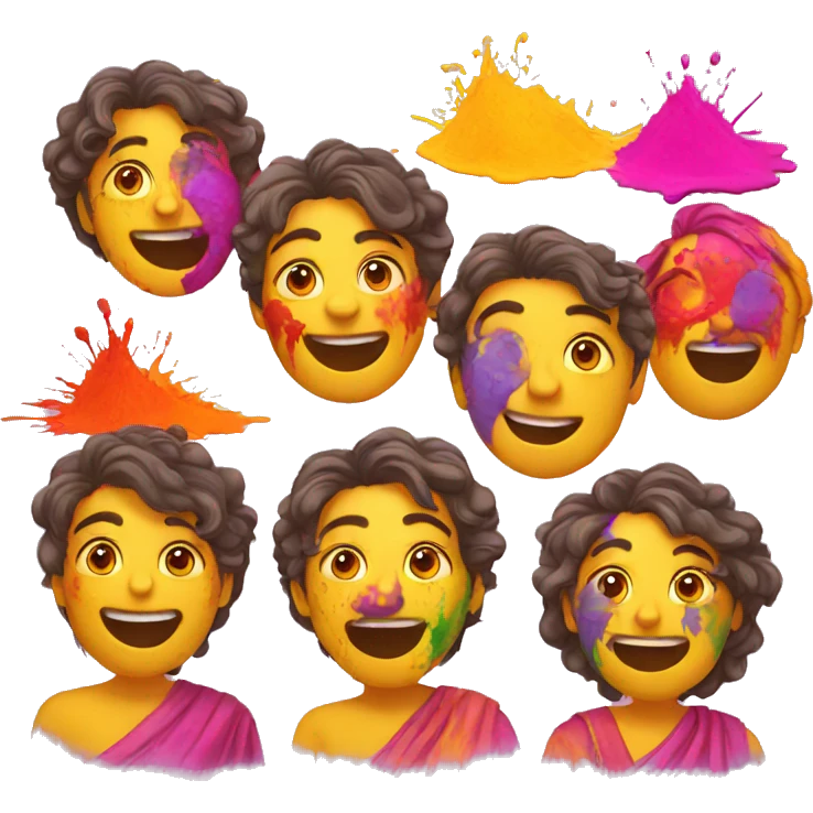 holi emoji