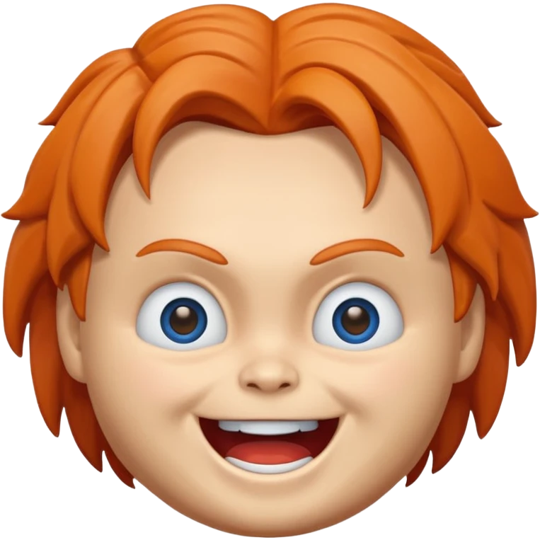 Un emojin de chuky emoji