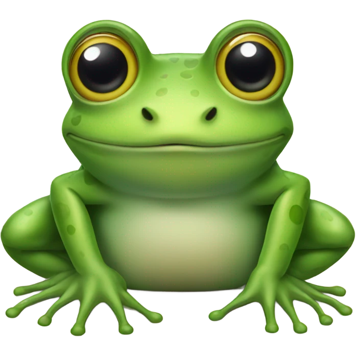 frog with eyelashes  emoji