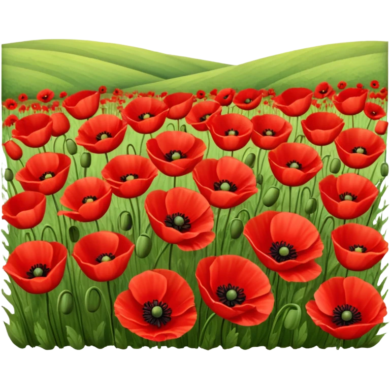 کله گیاه خشخاش emoji