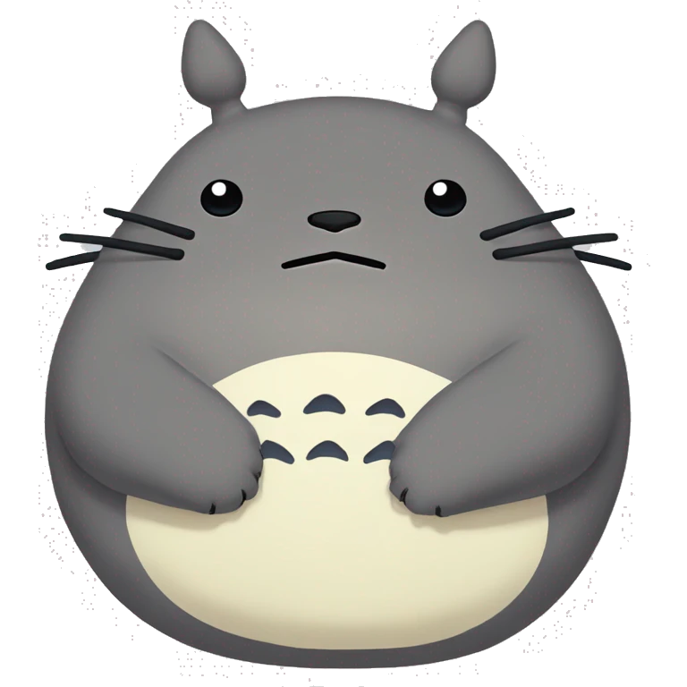 Totoro sleeping  emoji