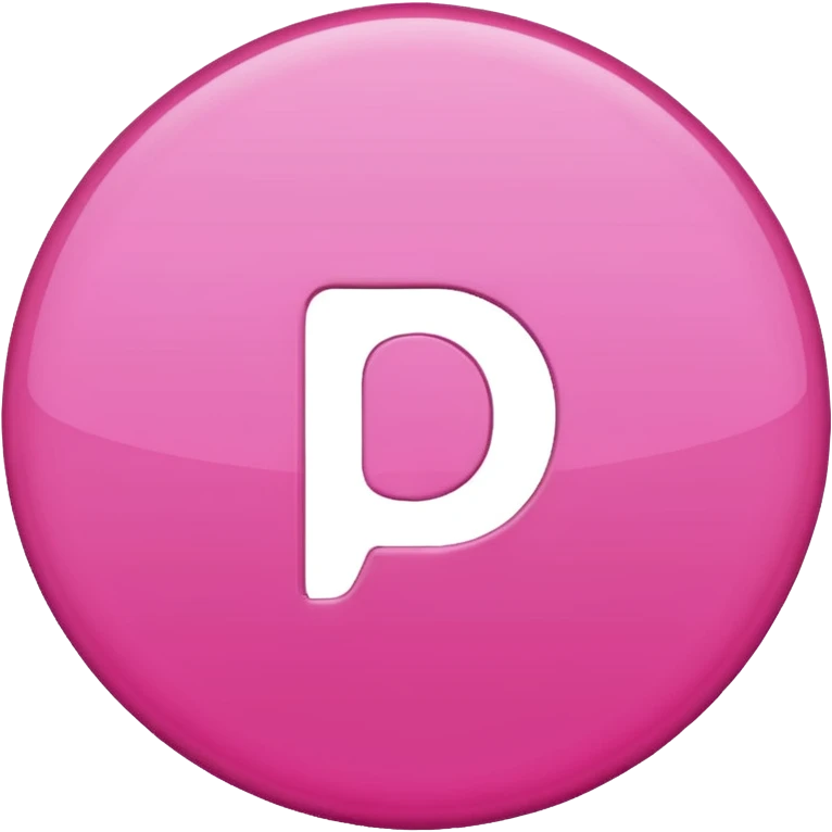 pink p logo emoji