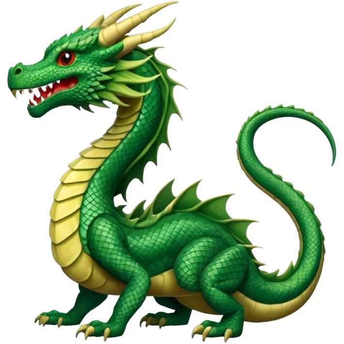 Mušḫuššu, ancient Mesopotamian dragon emoji
