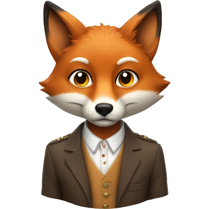 fox with zaza emoji
