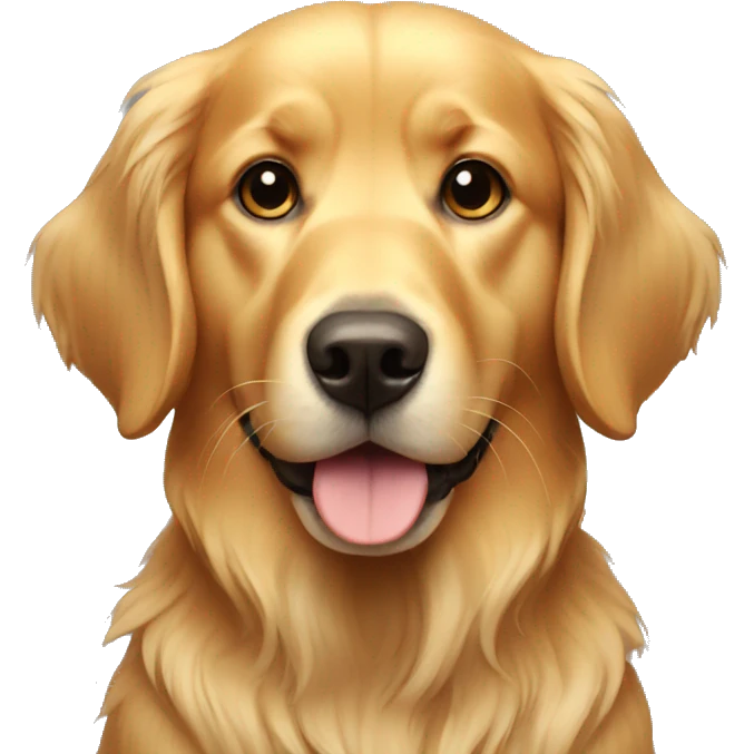 golden retriever emoji