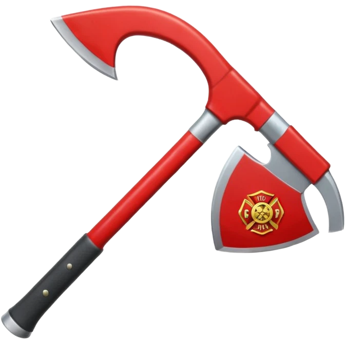 A Firefighter Axe  emoji