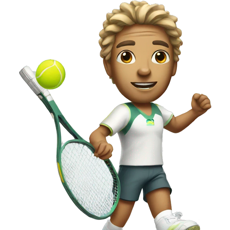 tennis player australian emoji