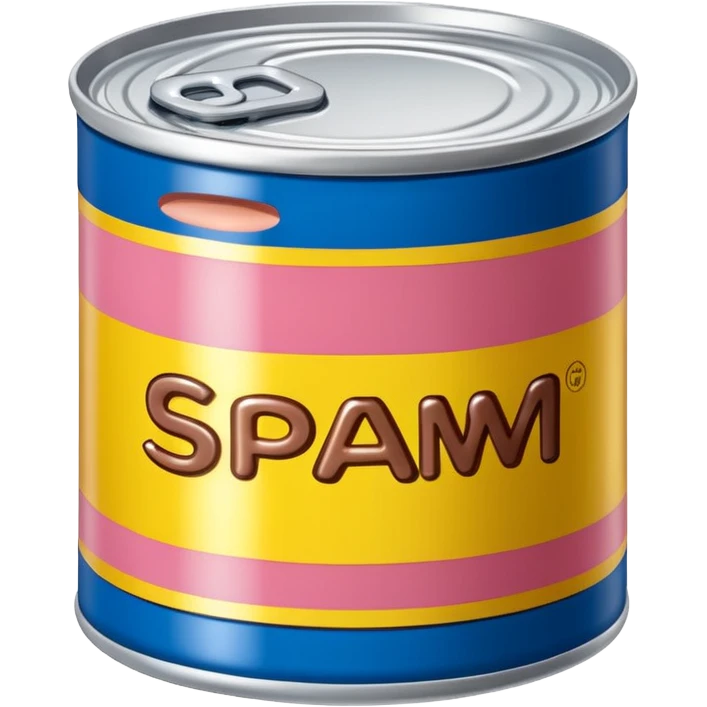 Jeff Koons style spam can shoe sculpture  emoji