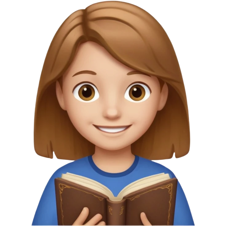 Storybook with kid emoji