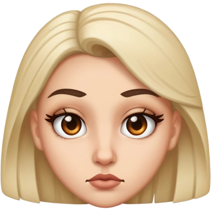 side eye baddie emoji