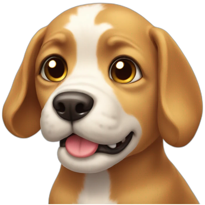 Cute doggy emoji