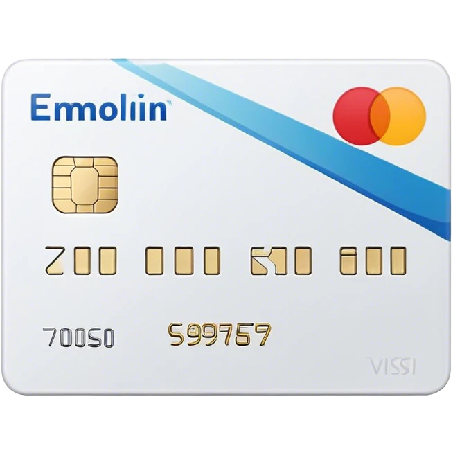 white Credit Card emoji