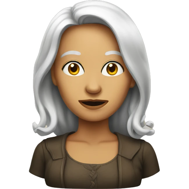 Strange woman emoji