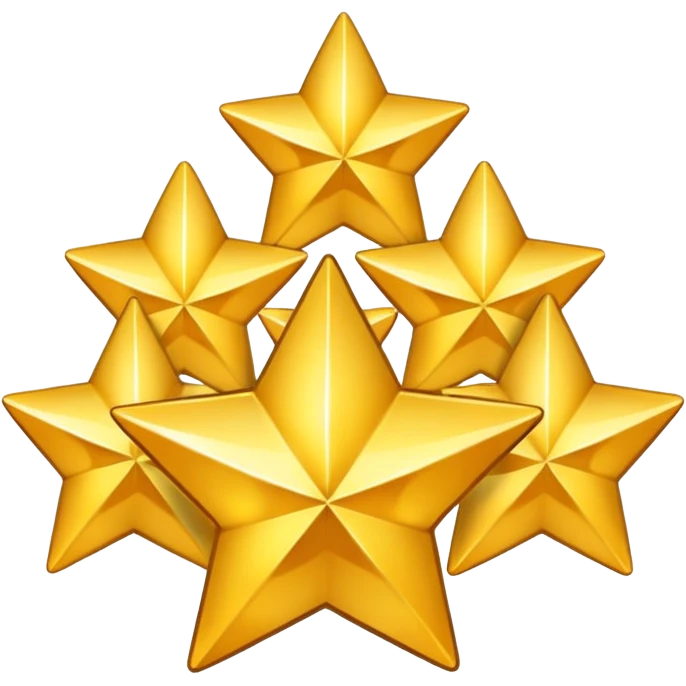 five stars emoji