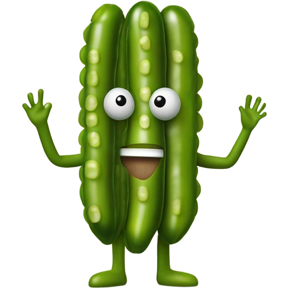 Pickle man emoji
