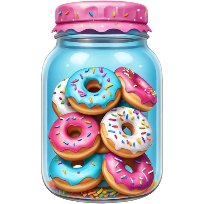 donut jar emoji