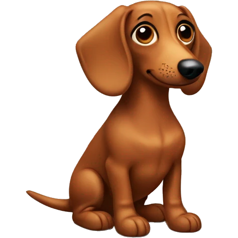 sausage dog emoji