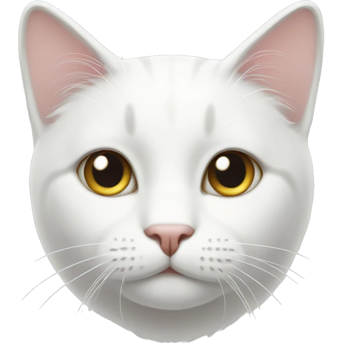 White cat emoji