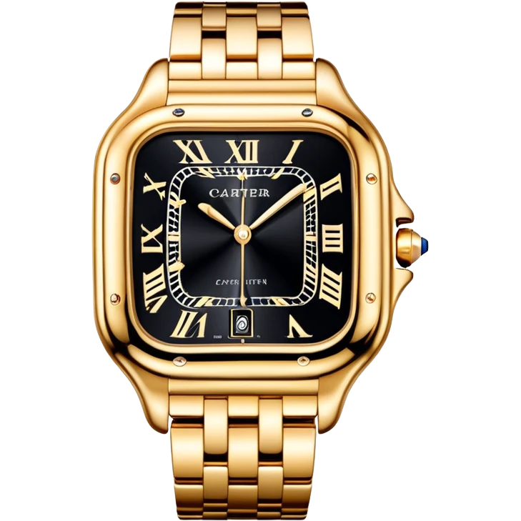 Cartier panther watch  emoji