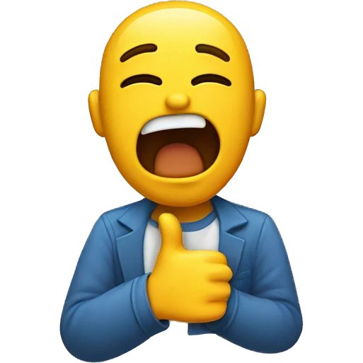 crying while holding a thumbs up emoji