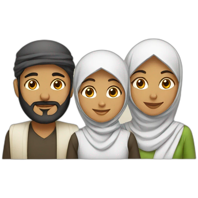 muslim family emoji