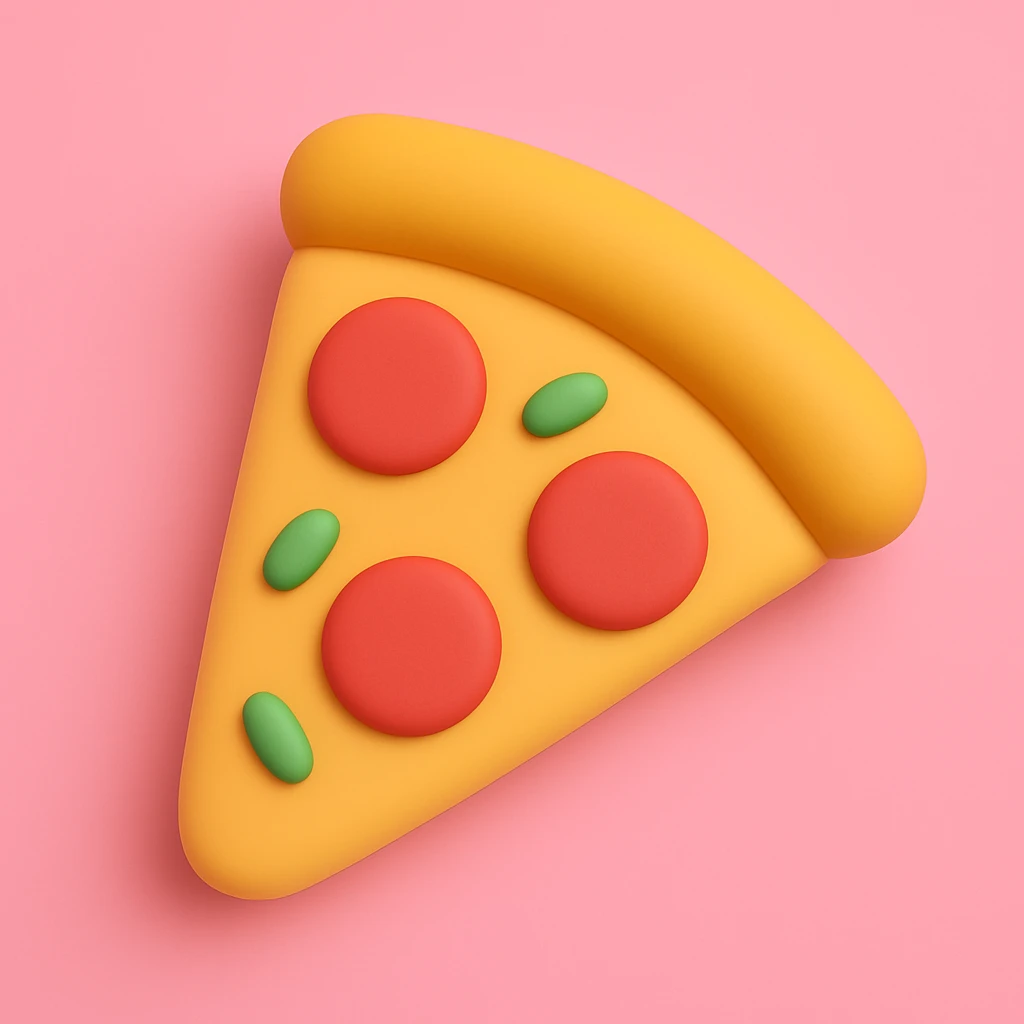 slice of pizza emoji