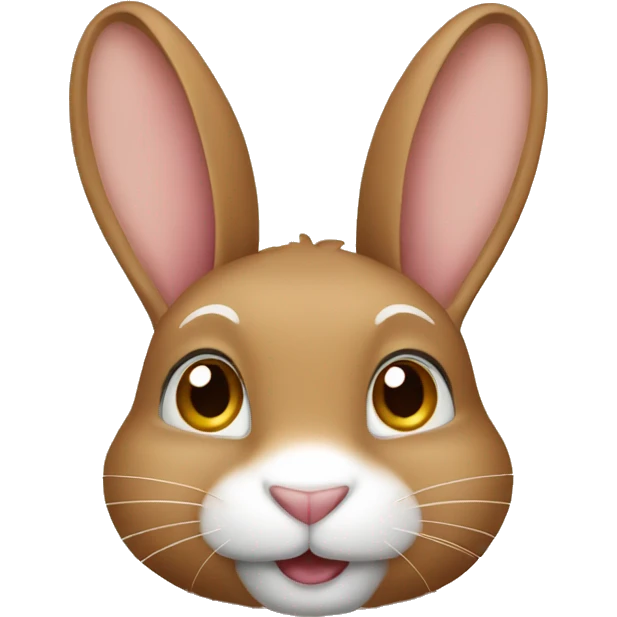 Light brown rabbit emoji