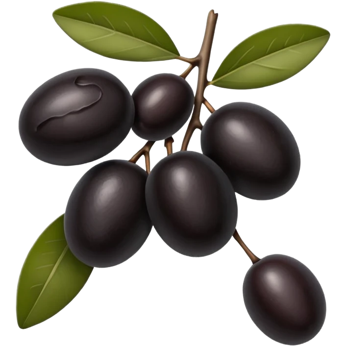 black olives emoji
