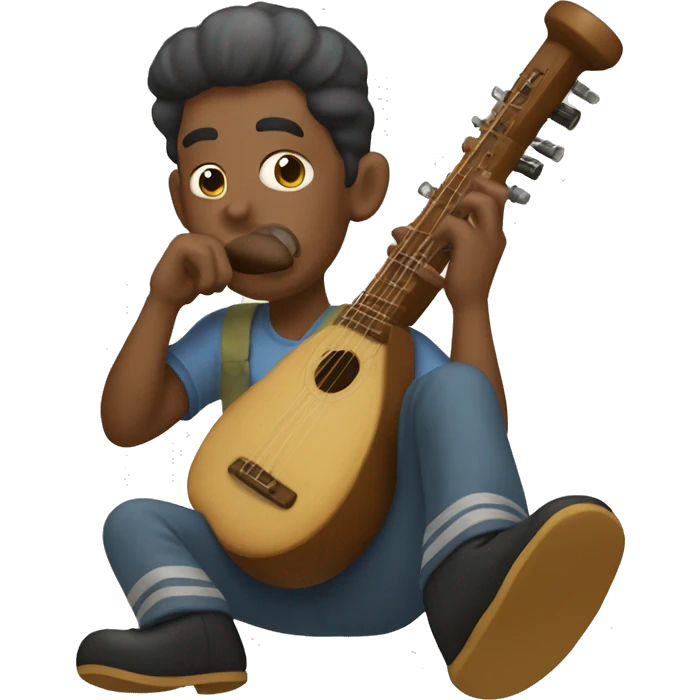 Tubarão empinando pipa  emoji