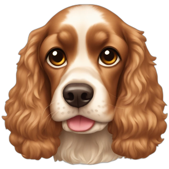 american cocker spaniel emoji