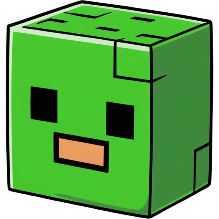 Minecraft block with texture emoji