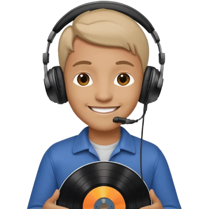 Vinyl Record Collector emoji