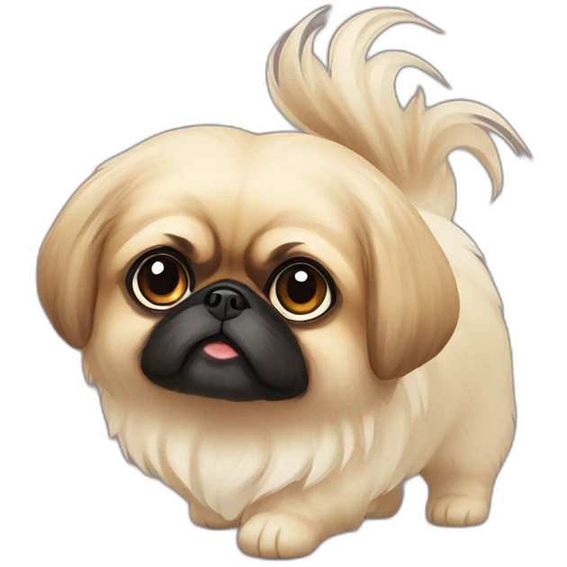 pekingese ргтпкн emoji